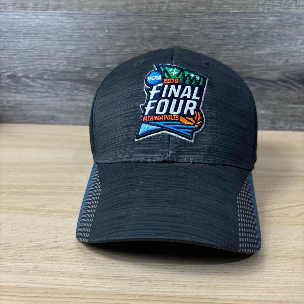 Final Four Hat Hat Cap Fitted One Size Gray NCAA Basketball Minneapolis TOTW